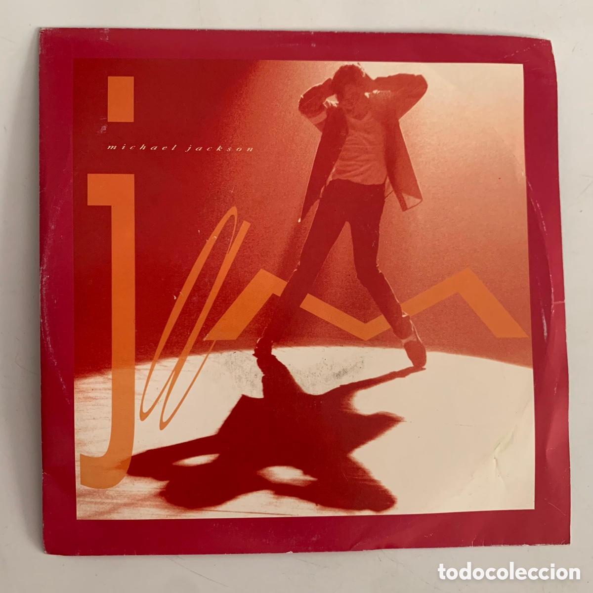 Discos de vinilo: SINGLE promo Michael Jackson &ndash; Jam edicion espa&ntilde;ola de 1992 NUEVO - Foto 1