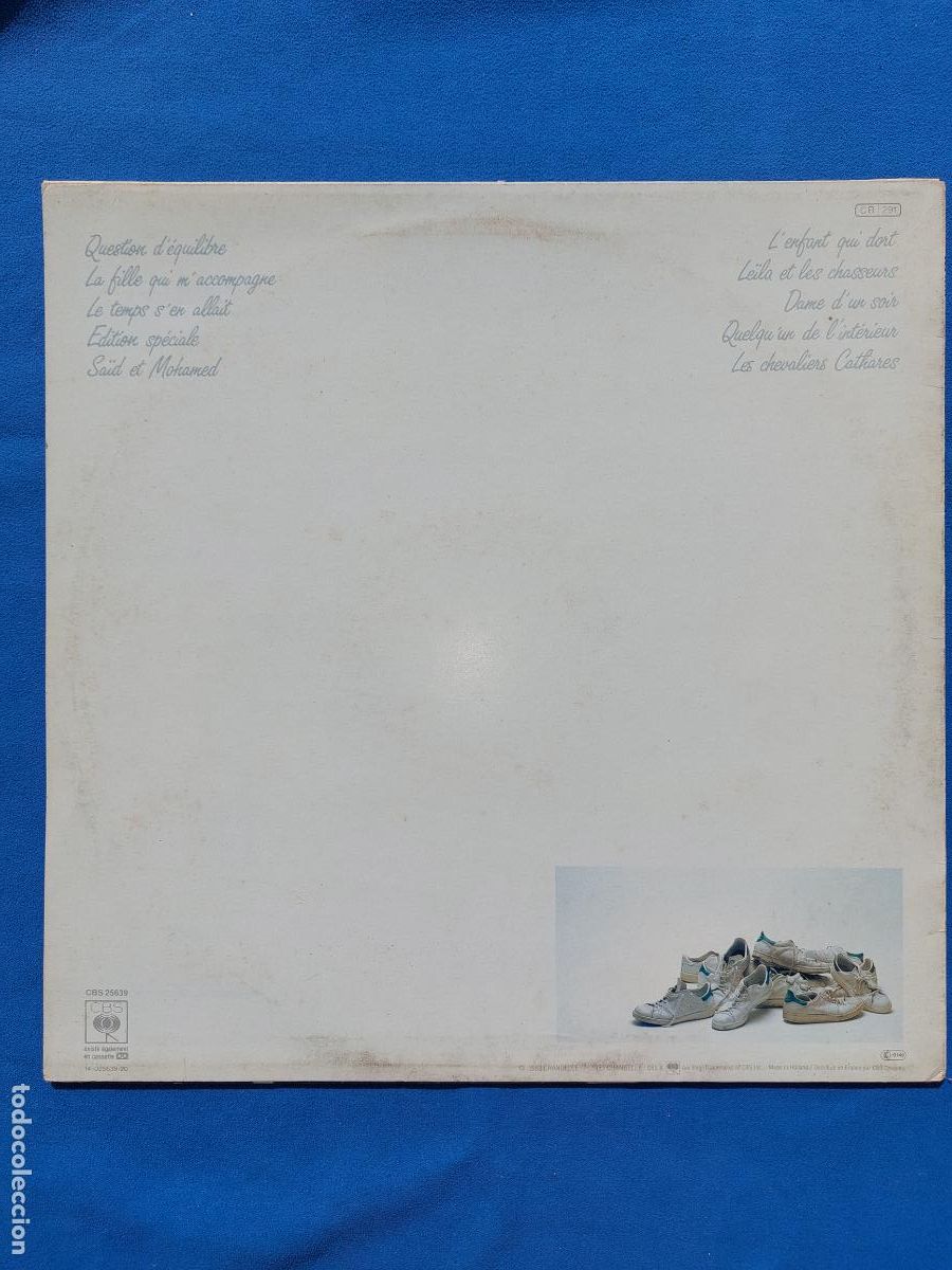 Discos de vinilo: FRANCIS CABREL - QUELQUUN DE LINTERIEUR - Foto 4
