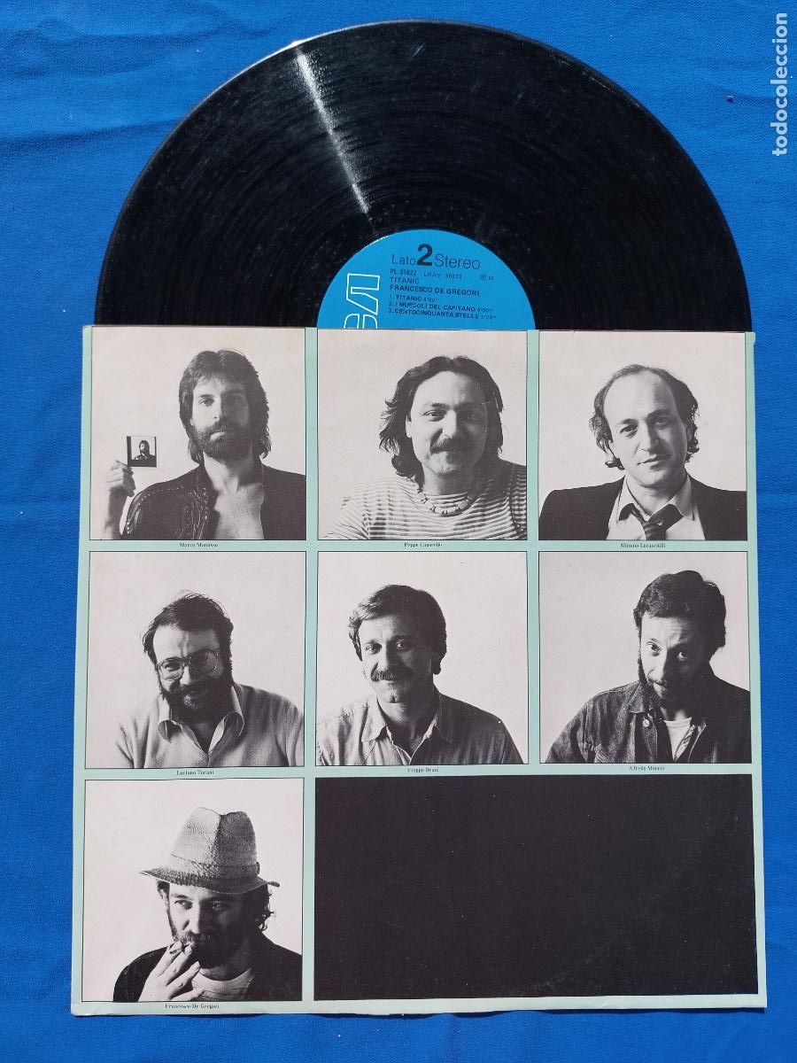 Discos de vinilo: FRANCESCO DE GREGORI - TITANIC - Foto 3