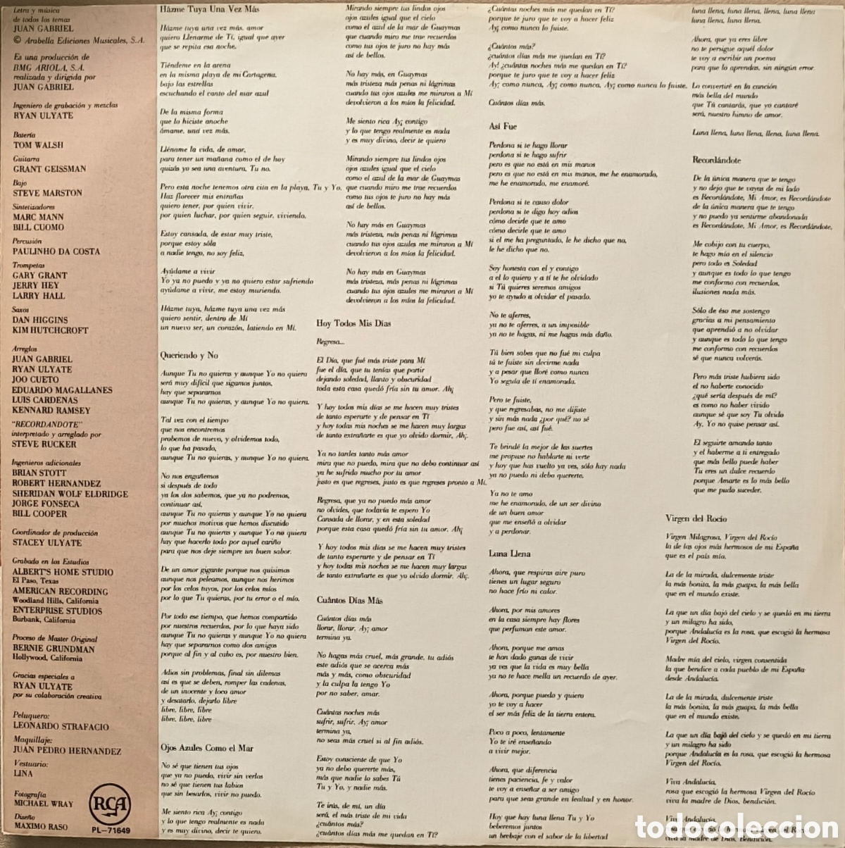Discos de vinilo: ISABEL PANTOJA. DESDE ANDALUC&Iacute;A. LP - Foto 3