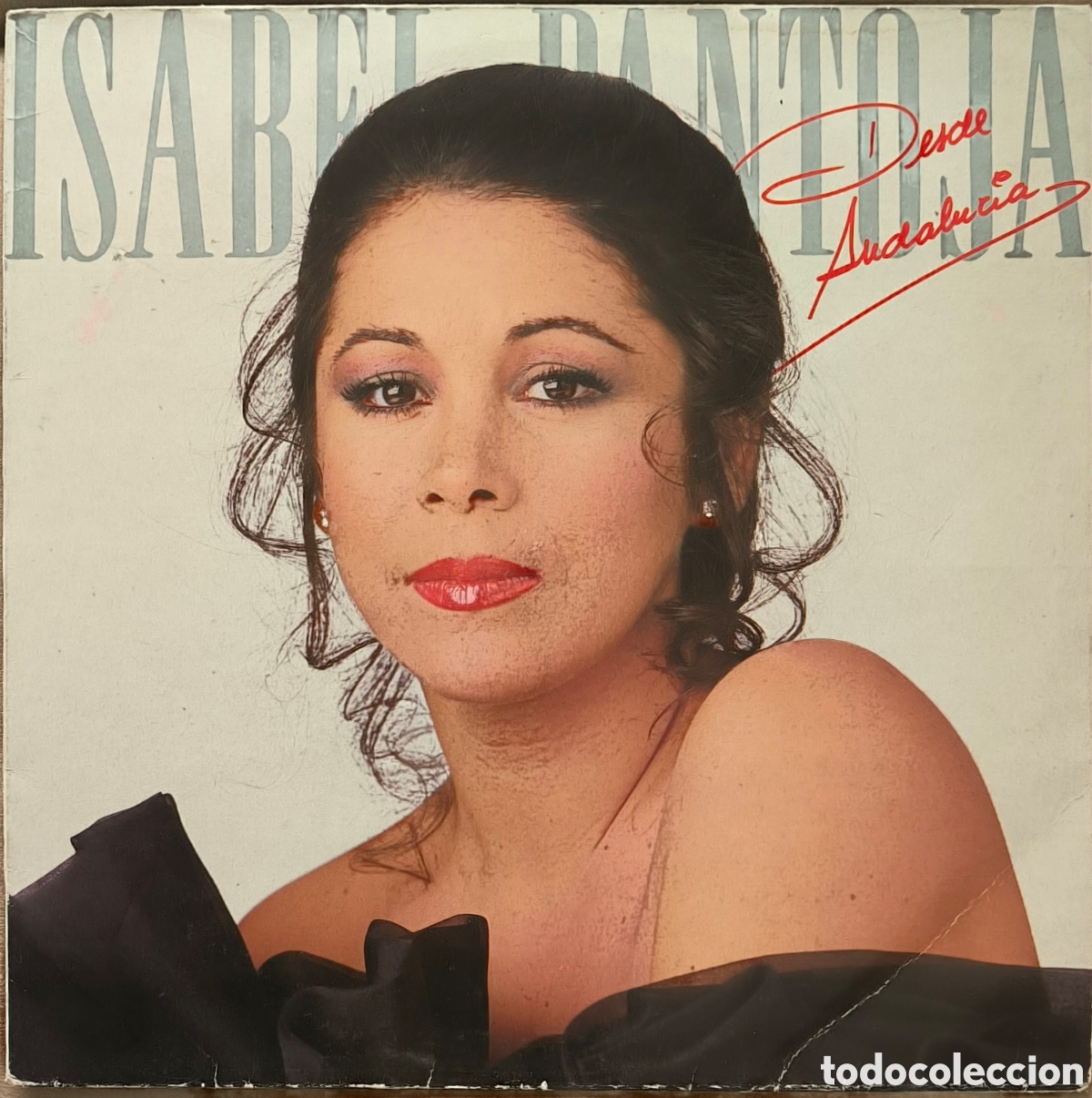 Discos de vinilo: ISABEL PANTOJA. DESDE ANDALUC&Iacute;A. LP - Foto 1