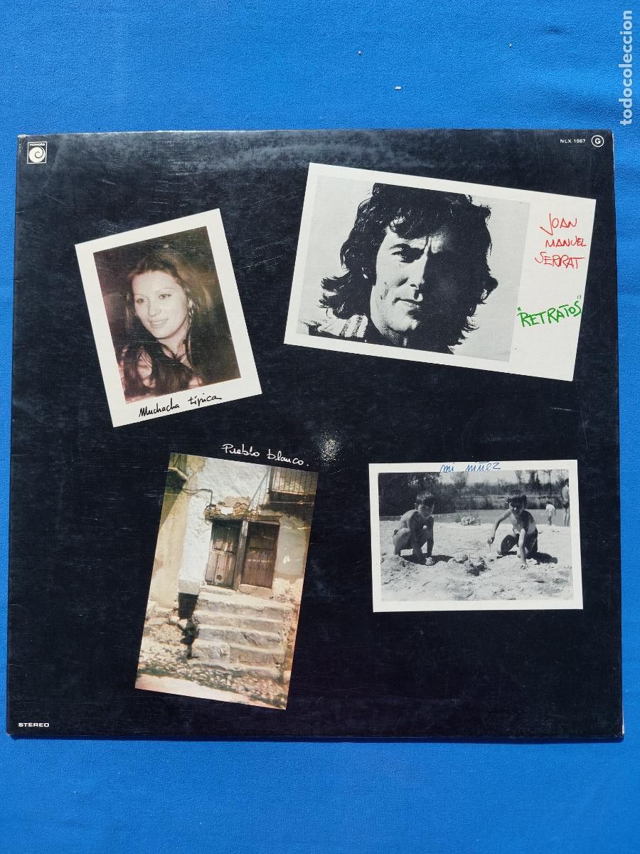 Discos de vinilo: JOAN MANUEL SERRAT - RETRATOS - Foto 1