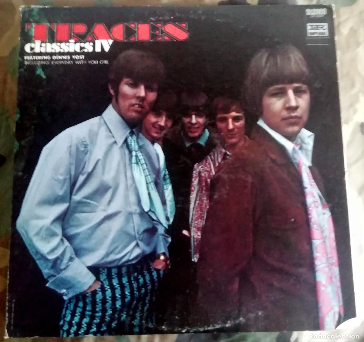 Discos de vinilo: Classics IV Featuring Dennis Yost &lrm;&ndash; Traces LP, USA 1969 - Foto 1