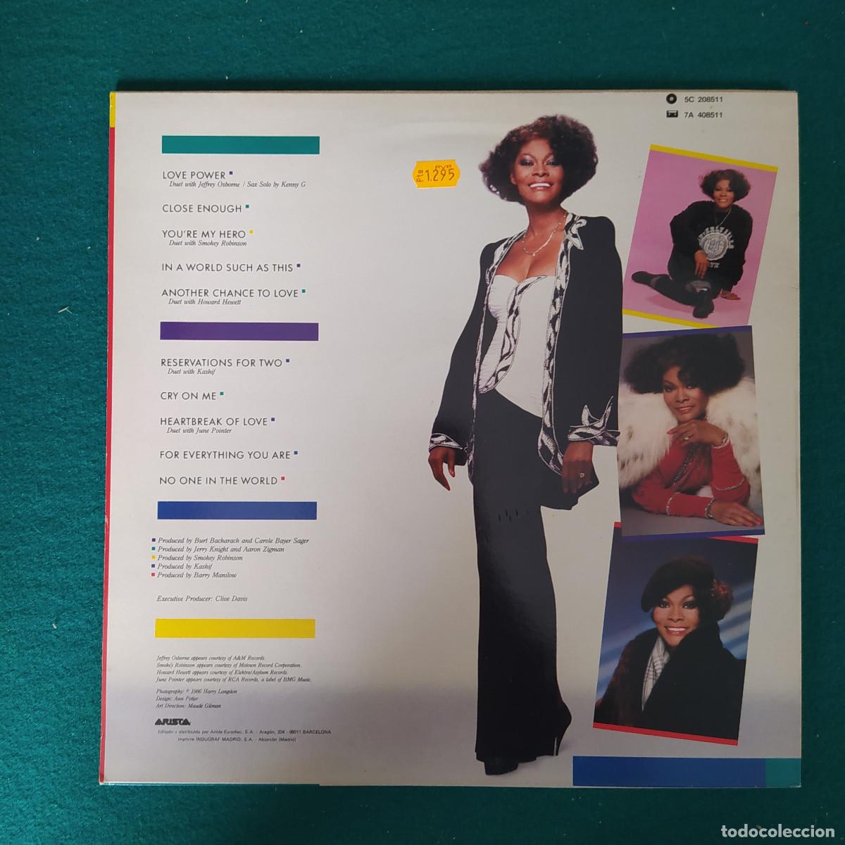 Discos de vinilo: Dionne &ndash; Reservations For Two - Foto 2