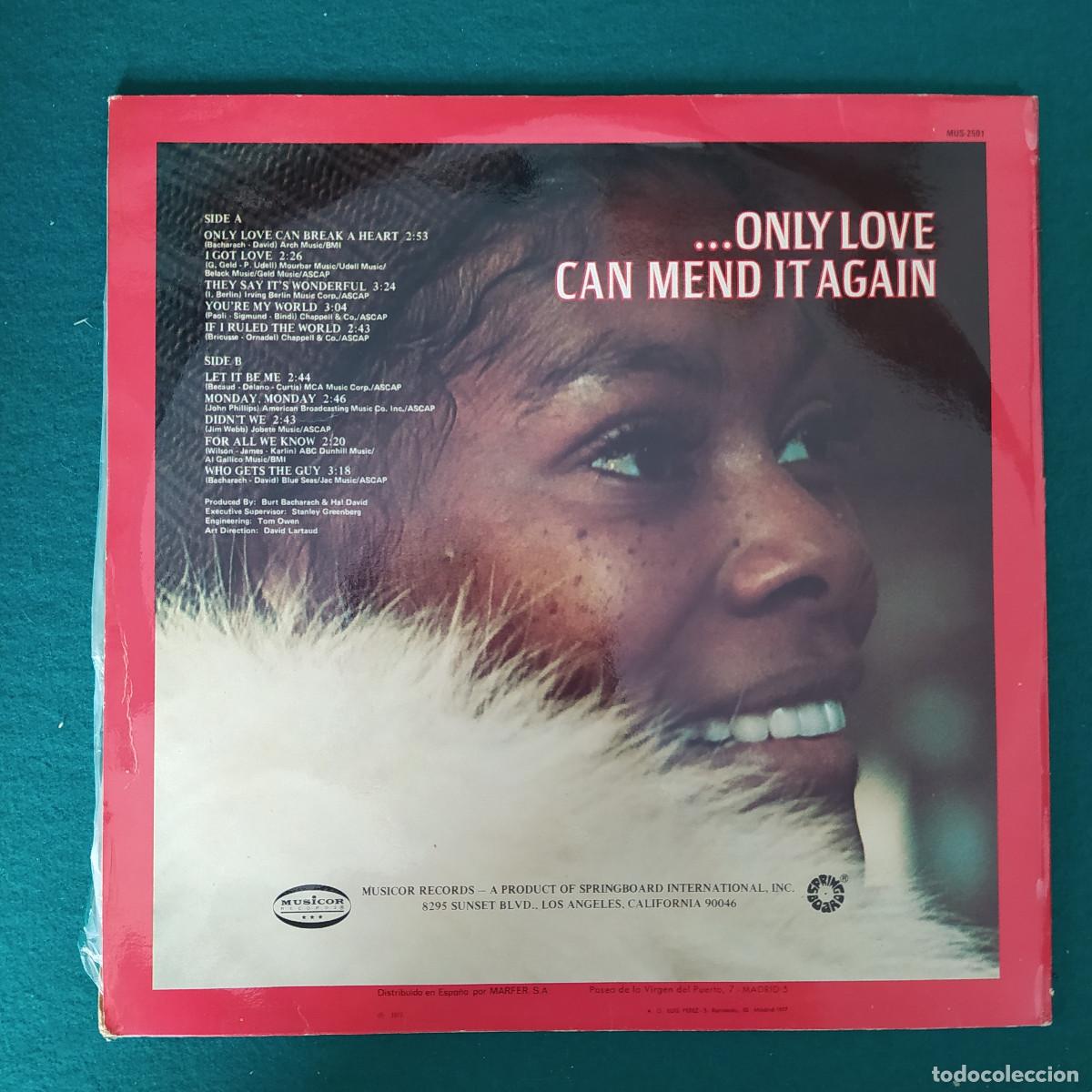 Discos de vinilo: Dionne Warwick &ndash; Only Love Can Break A Heart - Foto 2
