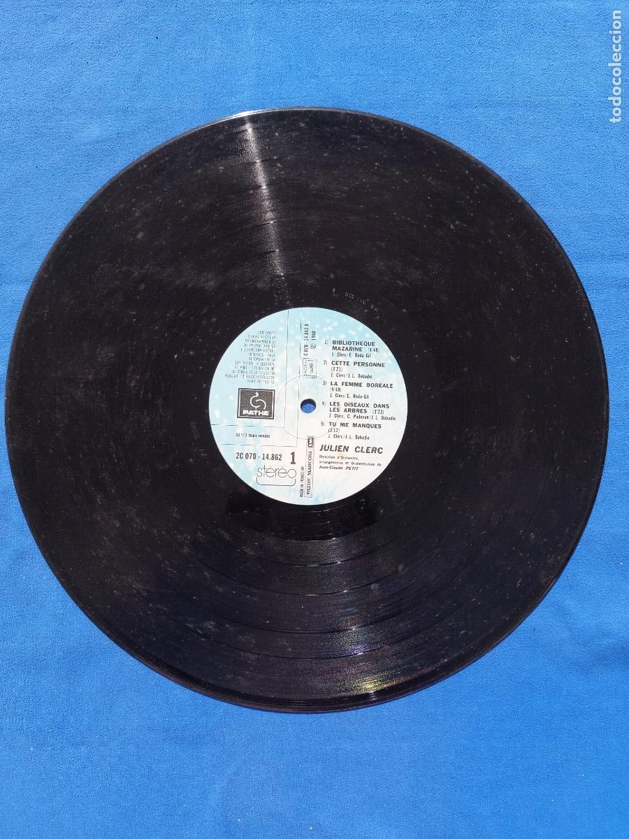 Discos de vinilo: JULIEN CLERC - CLERC JULIEN - Foto 2