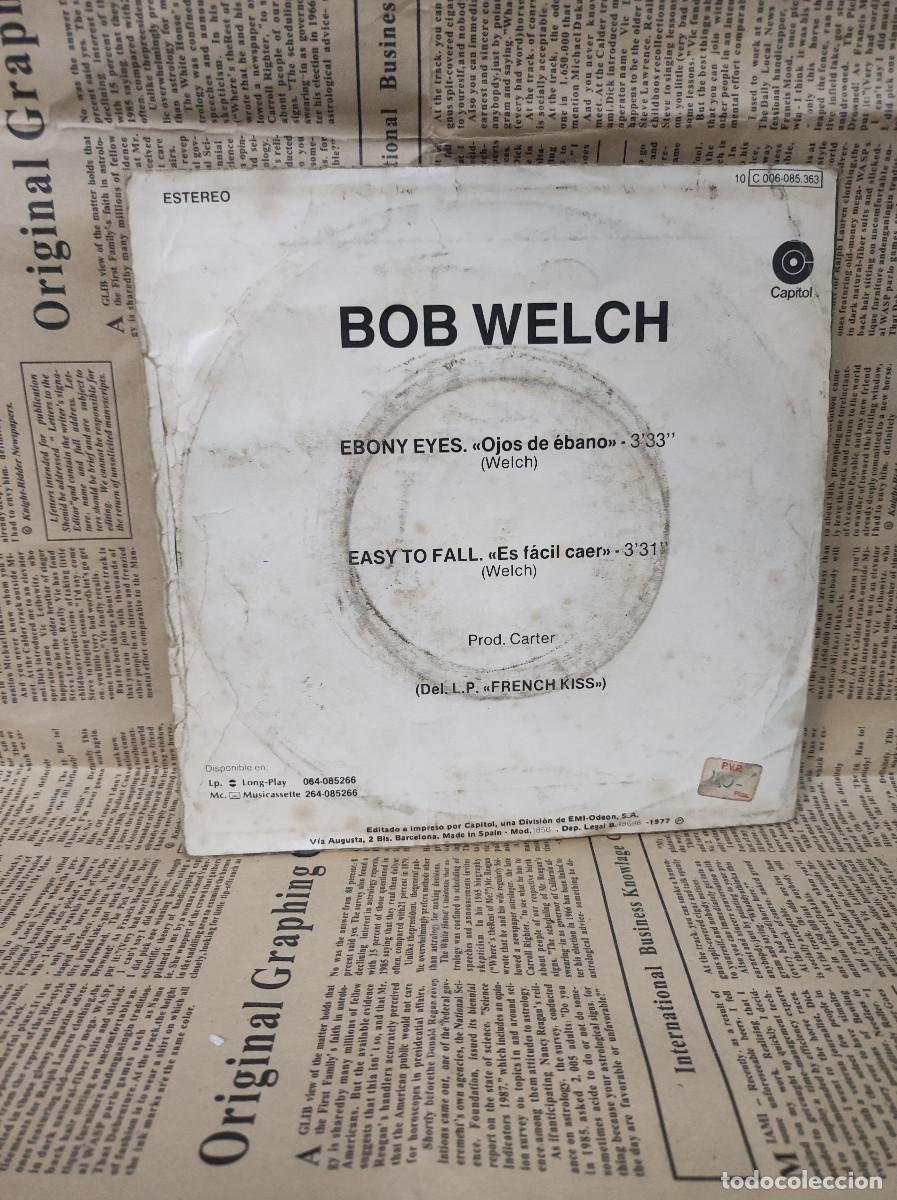 Discos de vinilo: Bob Welch &ndash; Ojos De &Eacute;bano = Ebony Eyes - Foto 2