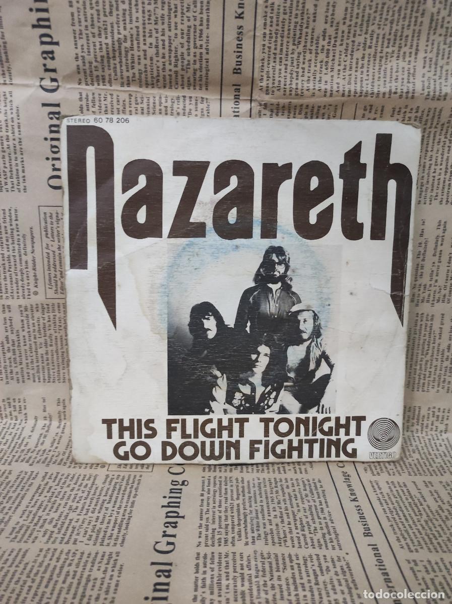 Discos de vinilo: Nazareth &ndash; This Flight Tonight / Go Down Fighting - Foto 1