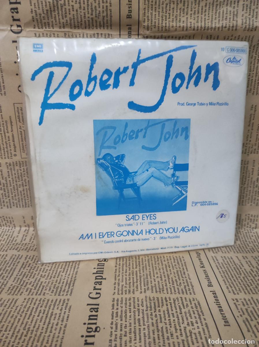 Discos de vinilo: Robert John &ndash; Ojos Tristes - Foto 2