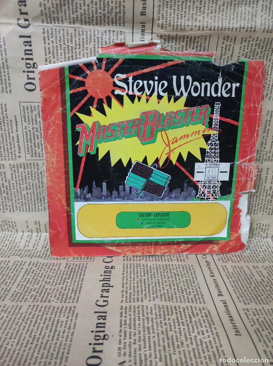 Discos de vinilo: Stevie Wonder &ndash; Master Blaster (Jammin) - Foto 1