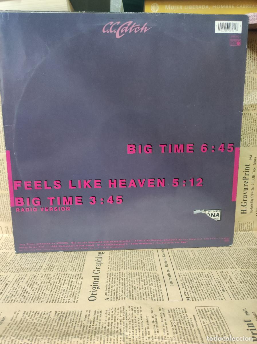 Discos de vinilo: C.C. Catch &ndash; Big Time - Foto 2