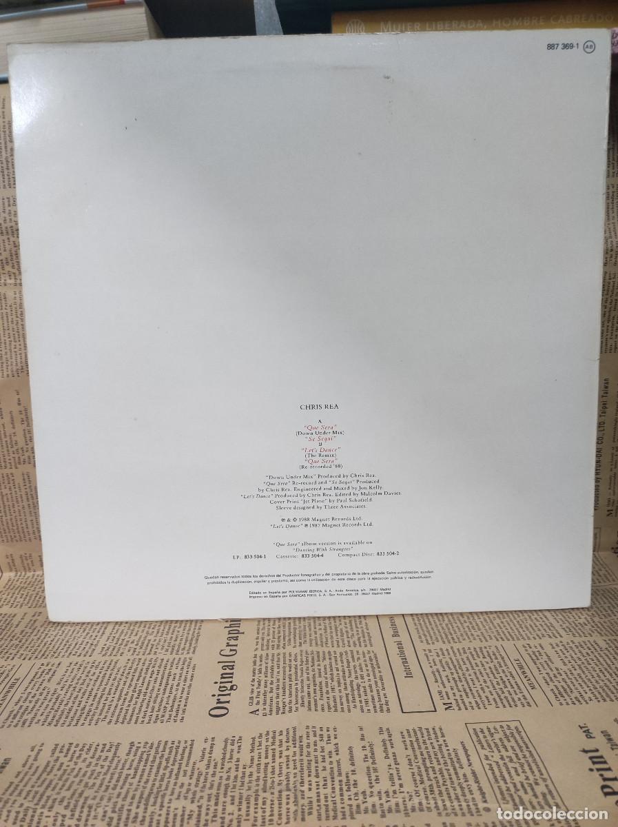 Discos de vinilo: Chris Rea &ndash; Que Sera - Foto 2