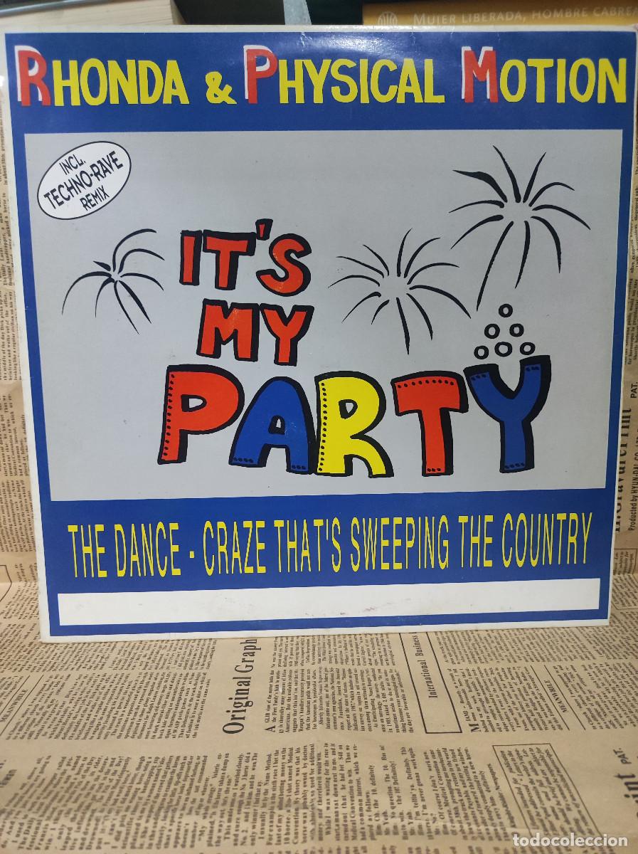 Discos de vinilo: Rhonda & Physical Motion &ndash; Its My Party - Foto 2