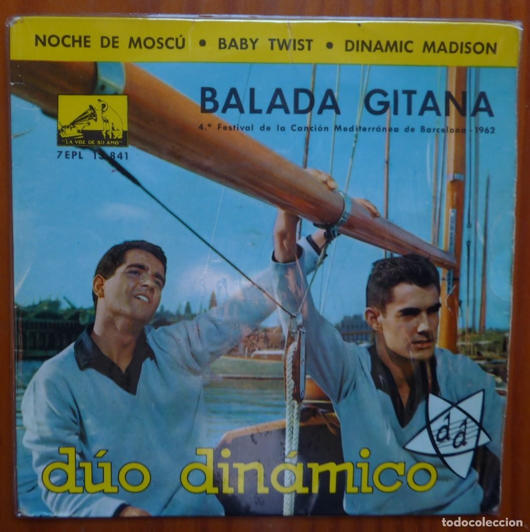 Discos de vinilo: DUO DINAMICO / BAILA GITANA+3 / 1962 / EP - Foto 1