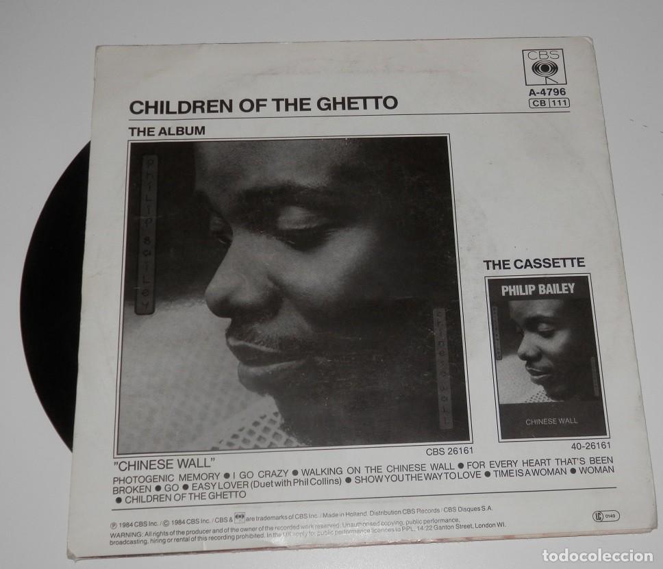 Discos de vinilo: DISCO SINGLE DE VINILLO DE PHILIP BAILEY - Foto 2