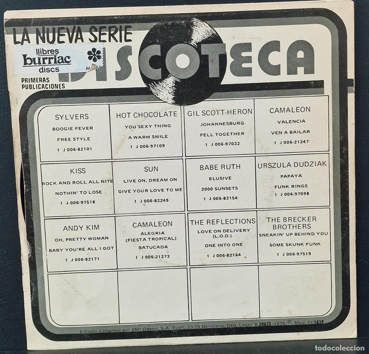 Discos de vinilo: SINGLE JESSE GREEN - NICE AND SLOW - DULCE Y SUAVE - Foto 2