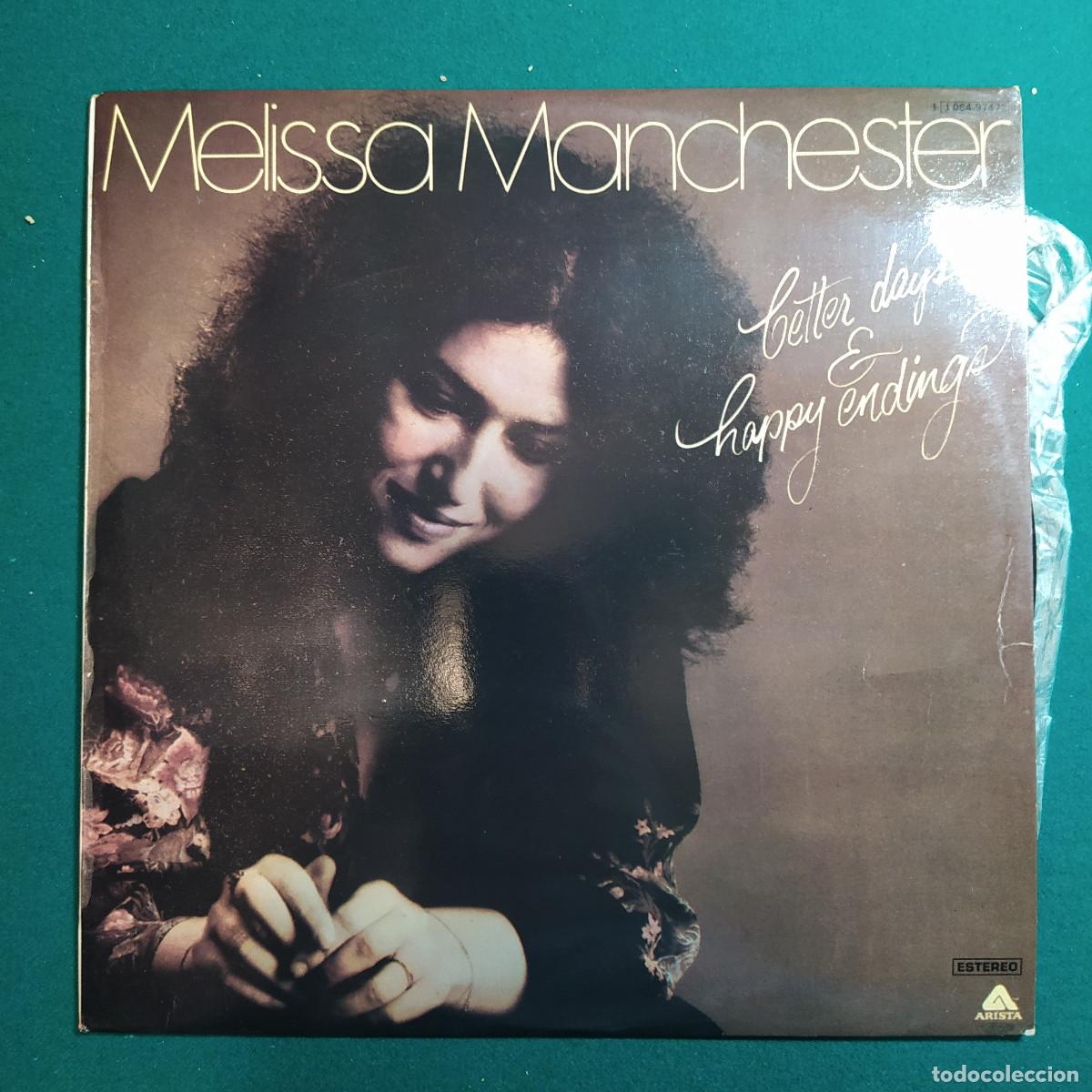 Discos de vinilo: Melissa Manchester &ndash; Better Days & Happy Endings - Foto 1