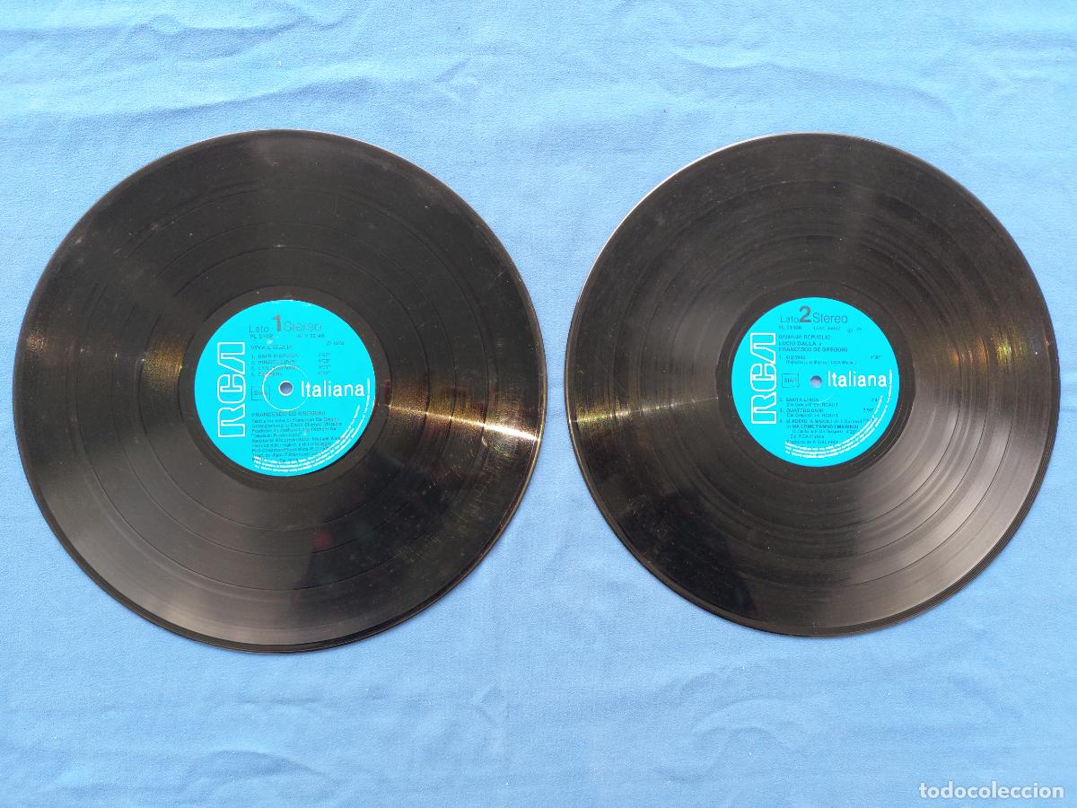 Discos de vinilo: FRANCESCO DE GREGORI - VIVA L`ITALIA - Foto 2