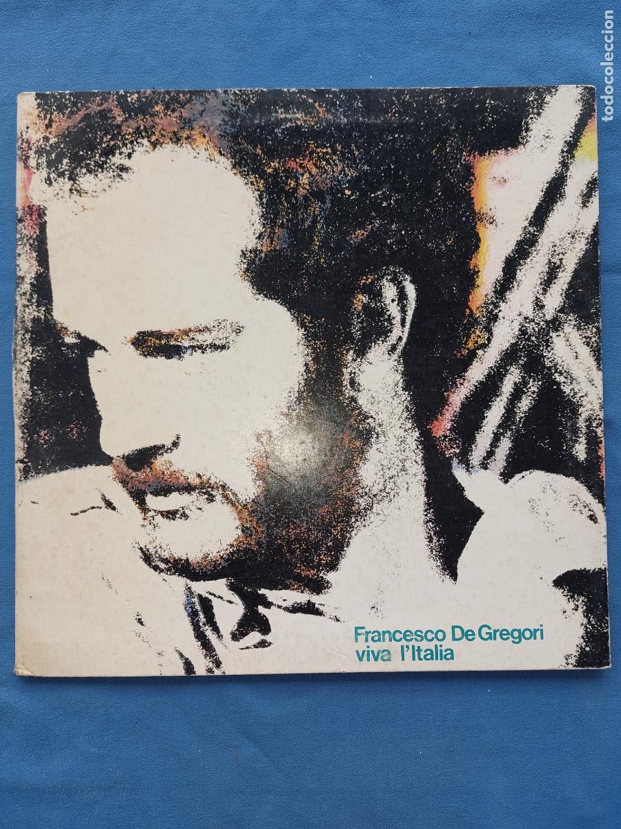 Discos de vinilo: FRANCESCO DE GREGORI - VIVA L`ITALIA - Foto 1