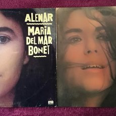 Discos de vinilo: MARIA DEL MAR BONET - ANELLS D'AIGUA + ALENAR - LPS - VINILS EXCEL·LENTS