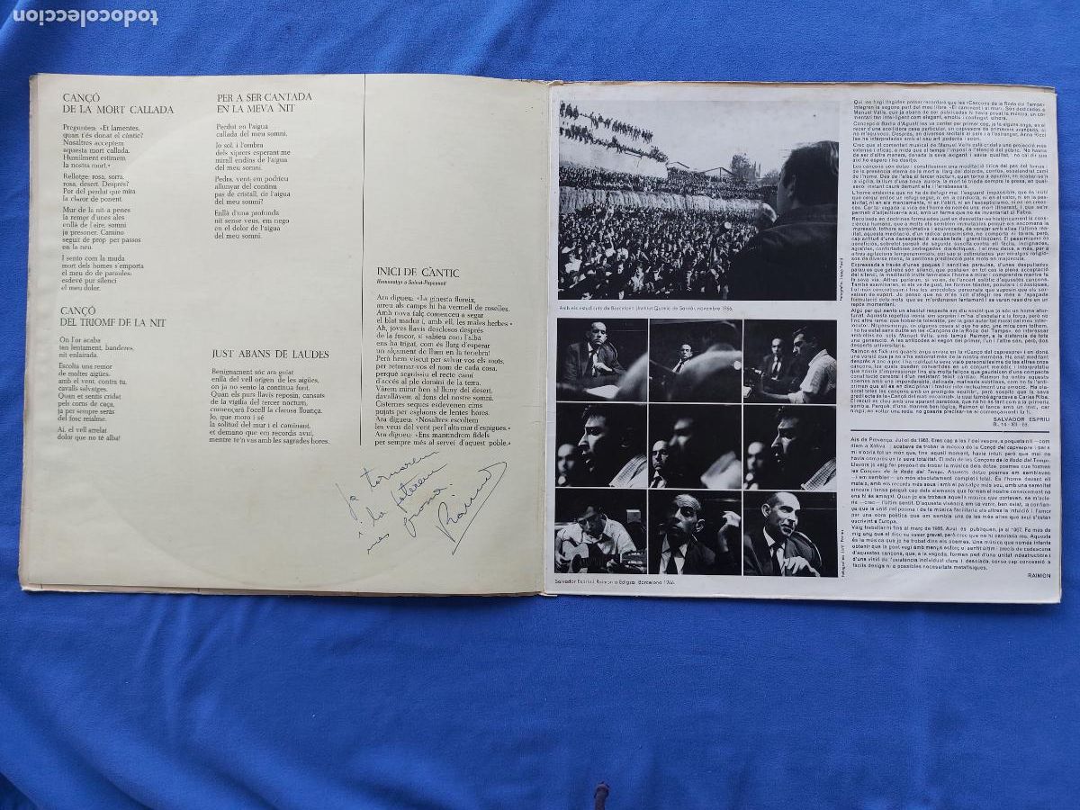 Discos de vinilo: CAN&Ccedil;ONS DE LA RODA DEL TEMPS - SALVADOR ESPRIU - Foto 2