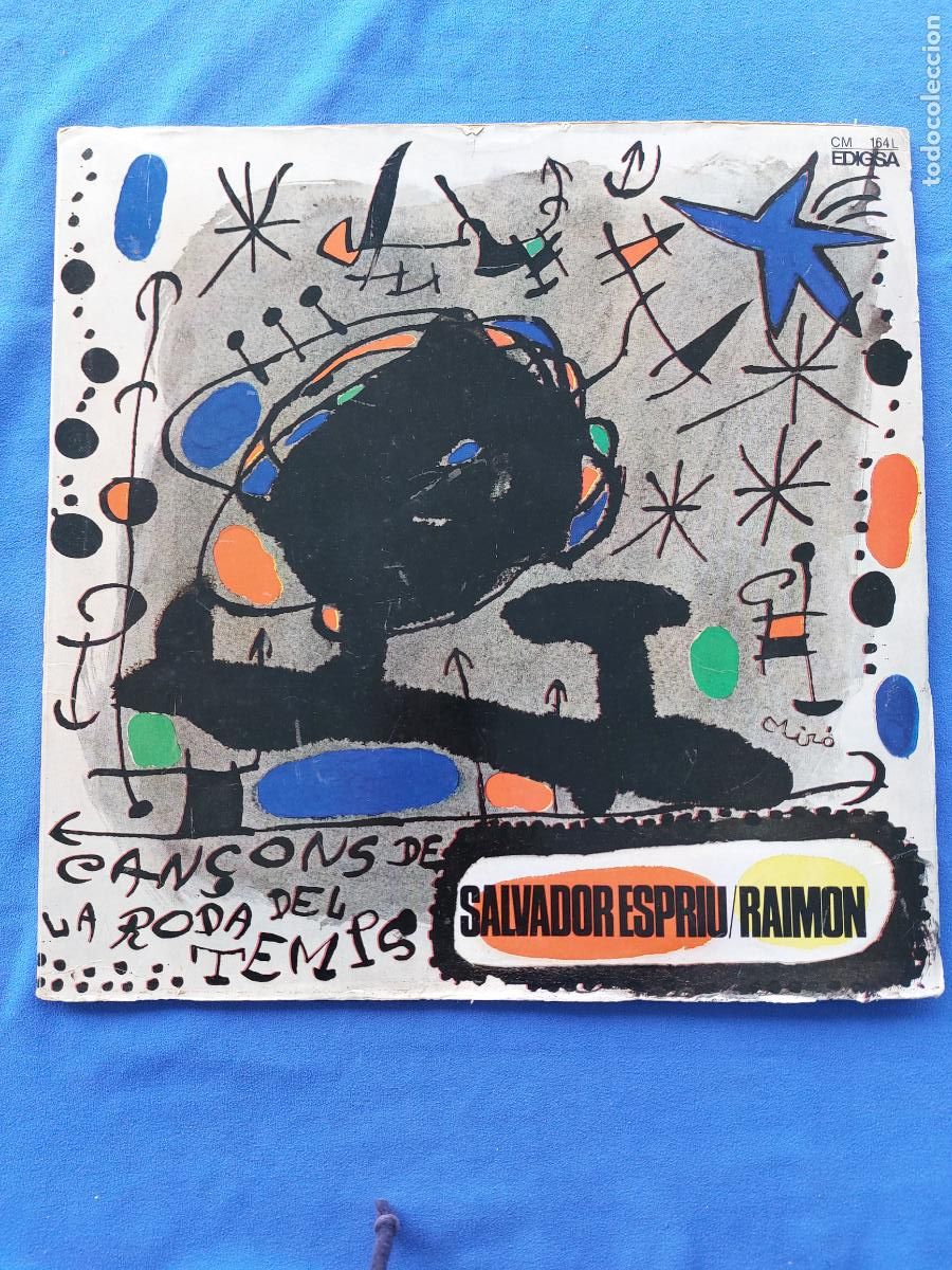 Discos de vinilo: CAN&Ccedil;ONS DE LA RODA DEL TEMPS - SALVADOR ESPRIU - Foto 1