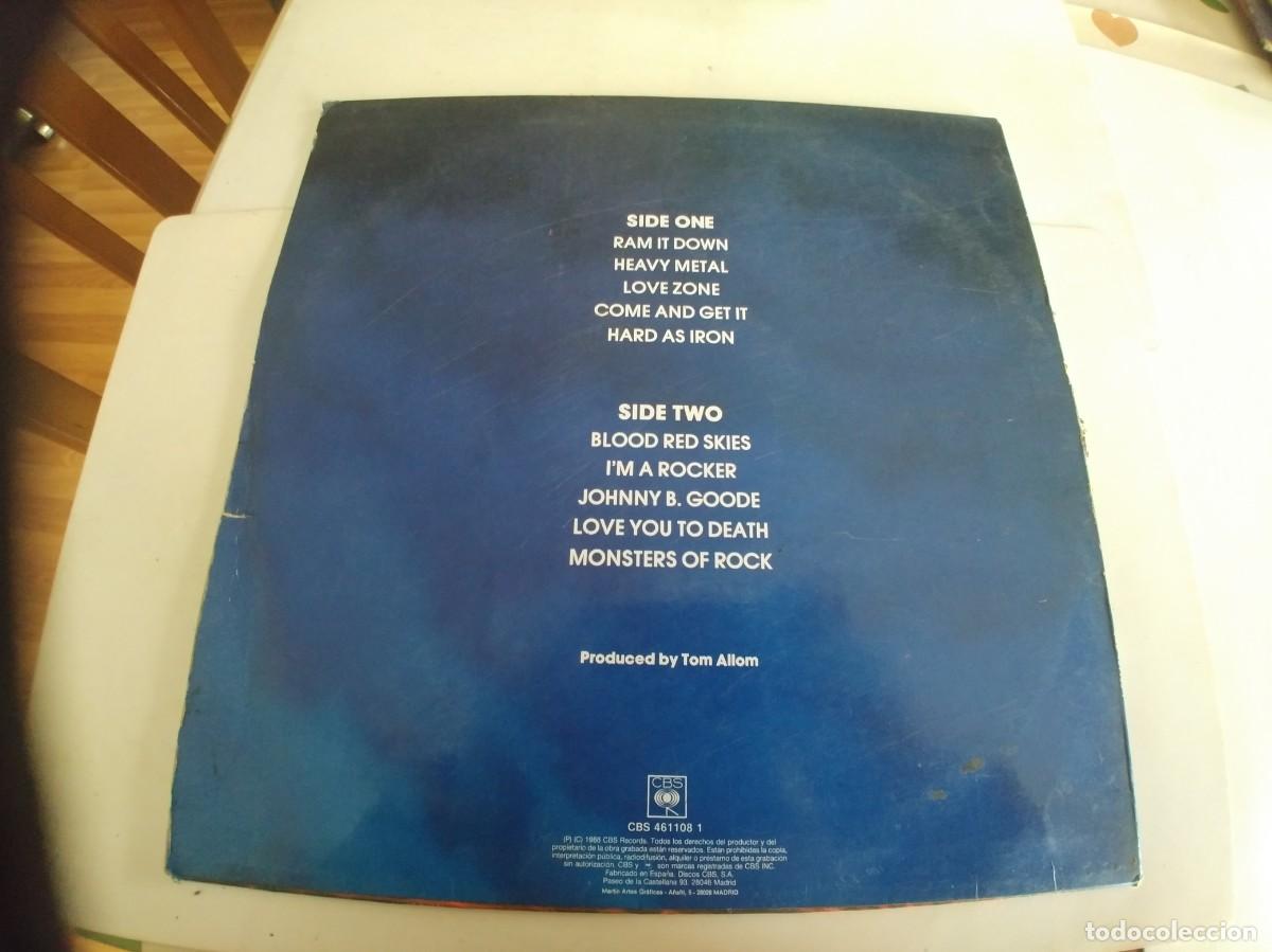Discos de vinilo: JUDAS PRIEST-LP RAM IT DOWN - Foto 2