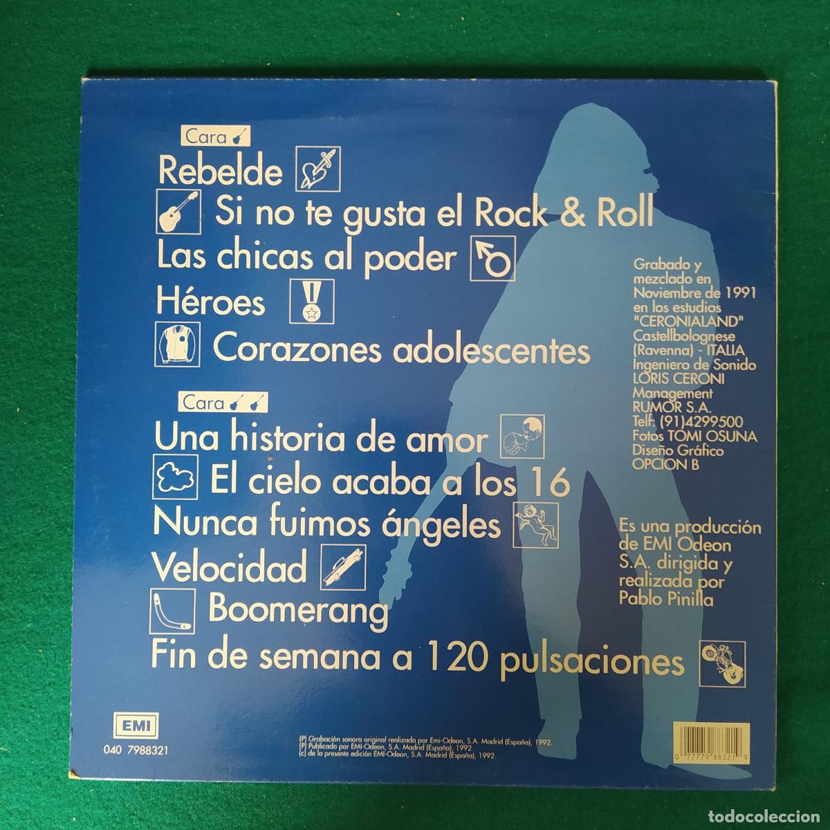 Discos de vinilo: David Santisteban &ndash; Rebelde - Foto 2