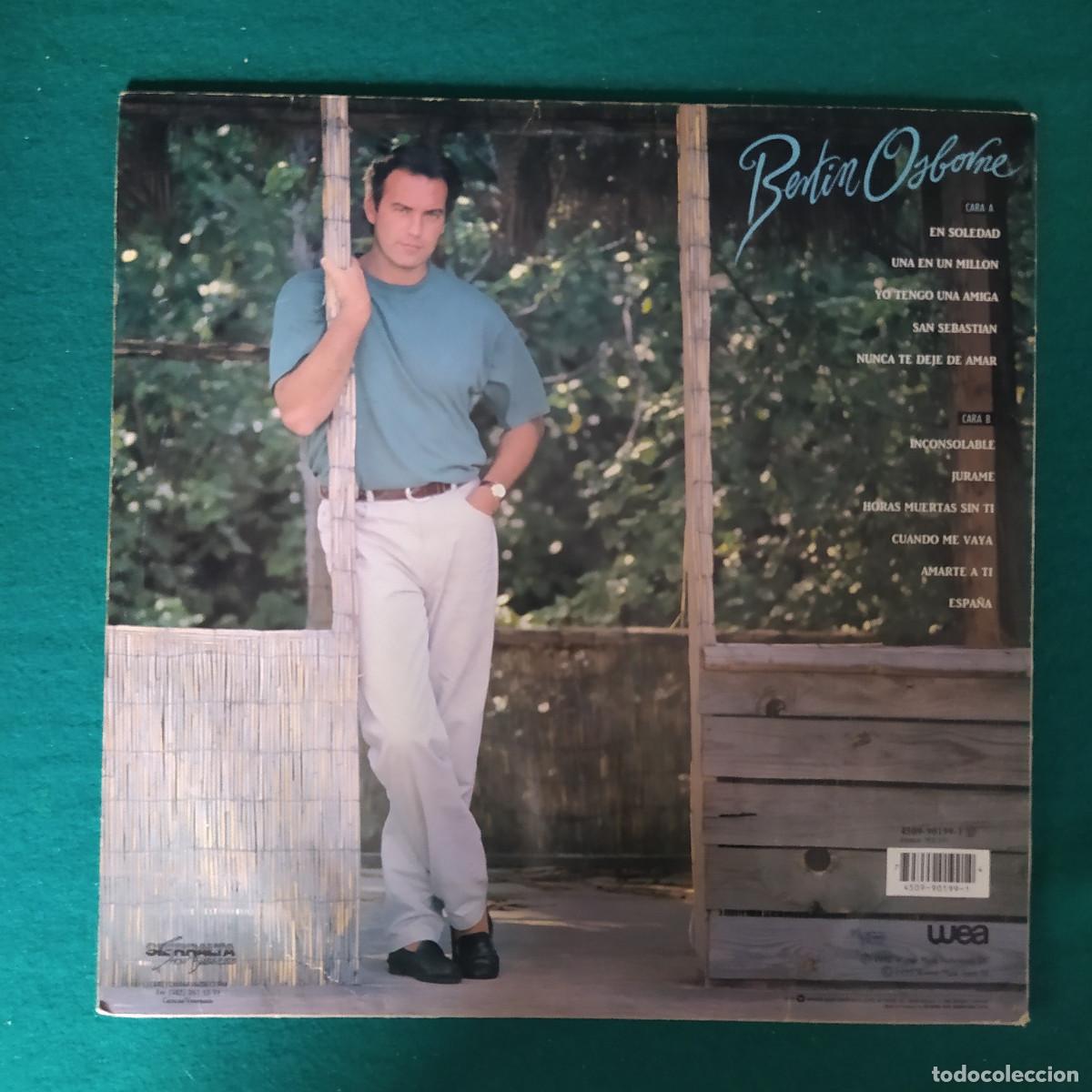 Discos de vinilo: Bert&iacute;n Osborne &ndash; En Soledad - Foto 2