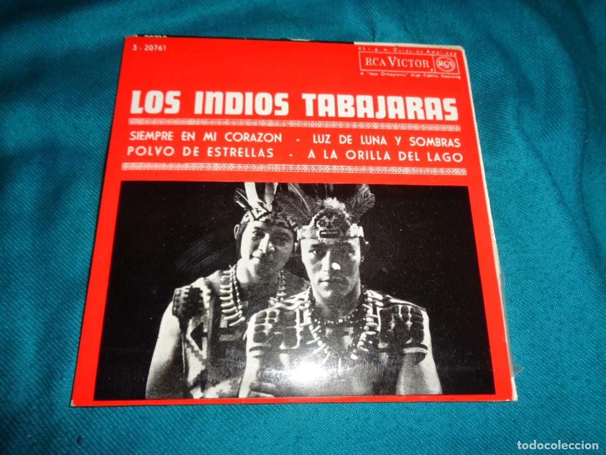 Discos de vinilo: LOS INDIOS TABAJARAS. SIEMPRE EN MI CORAZON + 3. EP. RCA VICTOR, 1961. IMPECABLE - Foto 1