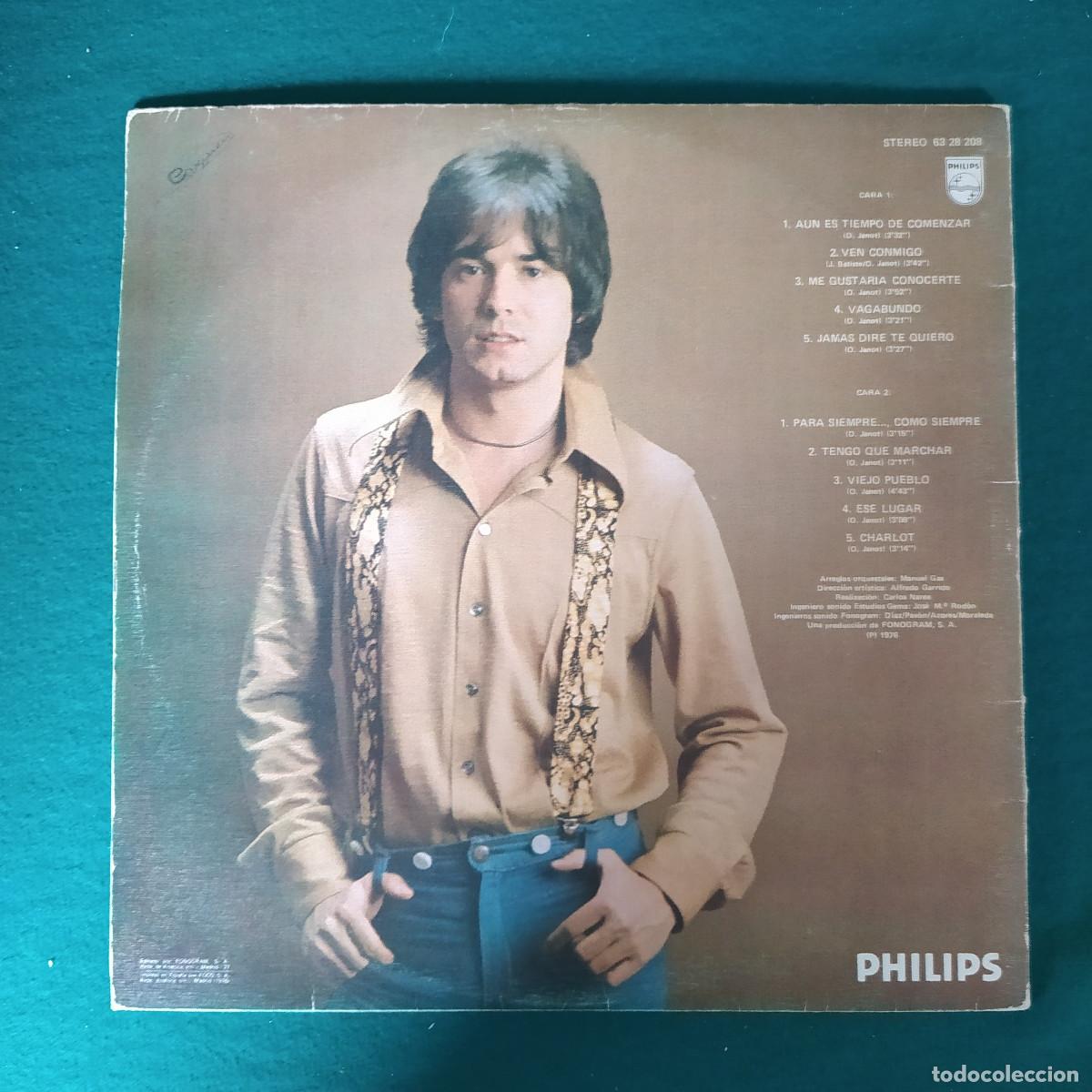 Discos de vinilo: Oscar Janot &ndash; Aun Es Tiempo De Comenzar - Foto 2