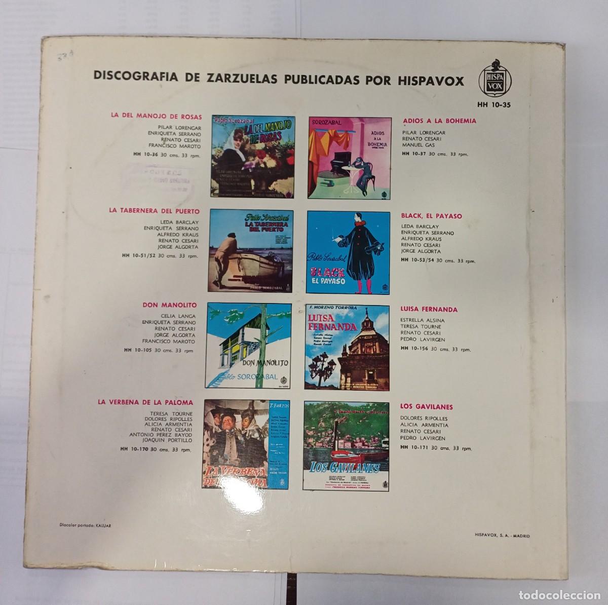 Discos de vinilo: KATIUSKA ( PABLO SOROZABAL). PILAR LORENGAR, SERRANO, KRAUS - Foto 2