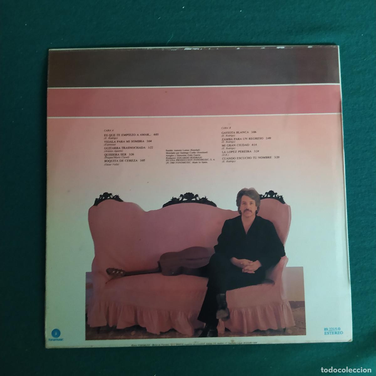 Discos de vinilo: Eduardo Rodrigo &ndash; Es Que Te Empiezo A Amar - Foto 2