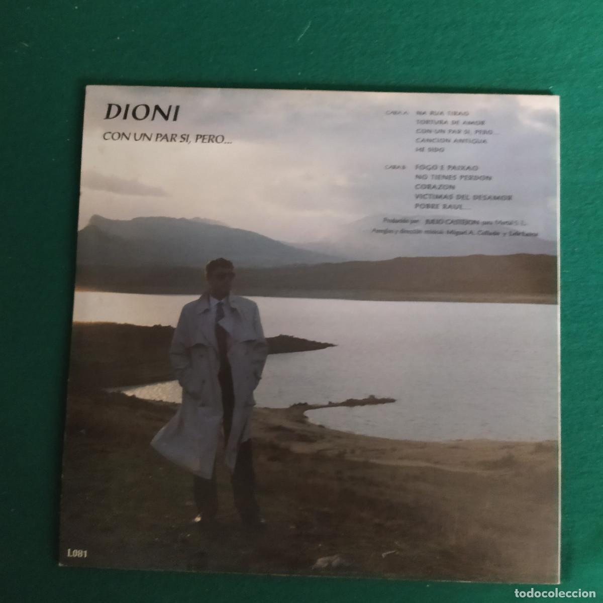 Discos de vinilo: Dioni &ndash; Con Un Par Si, Pero... - Foto 2
