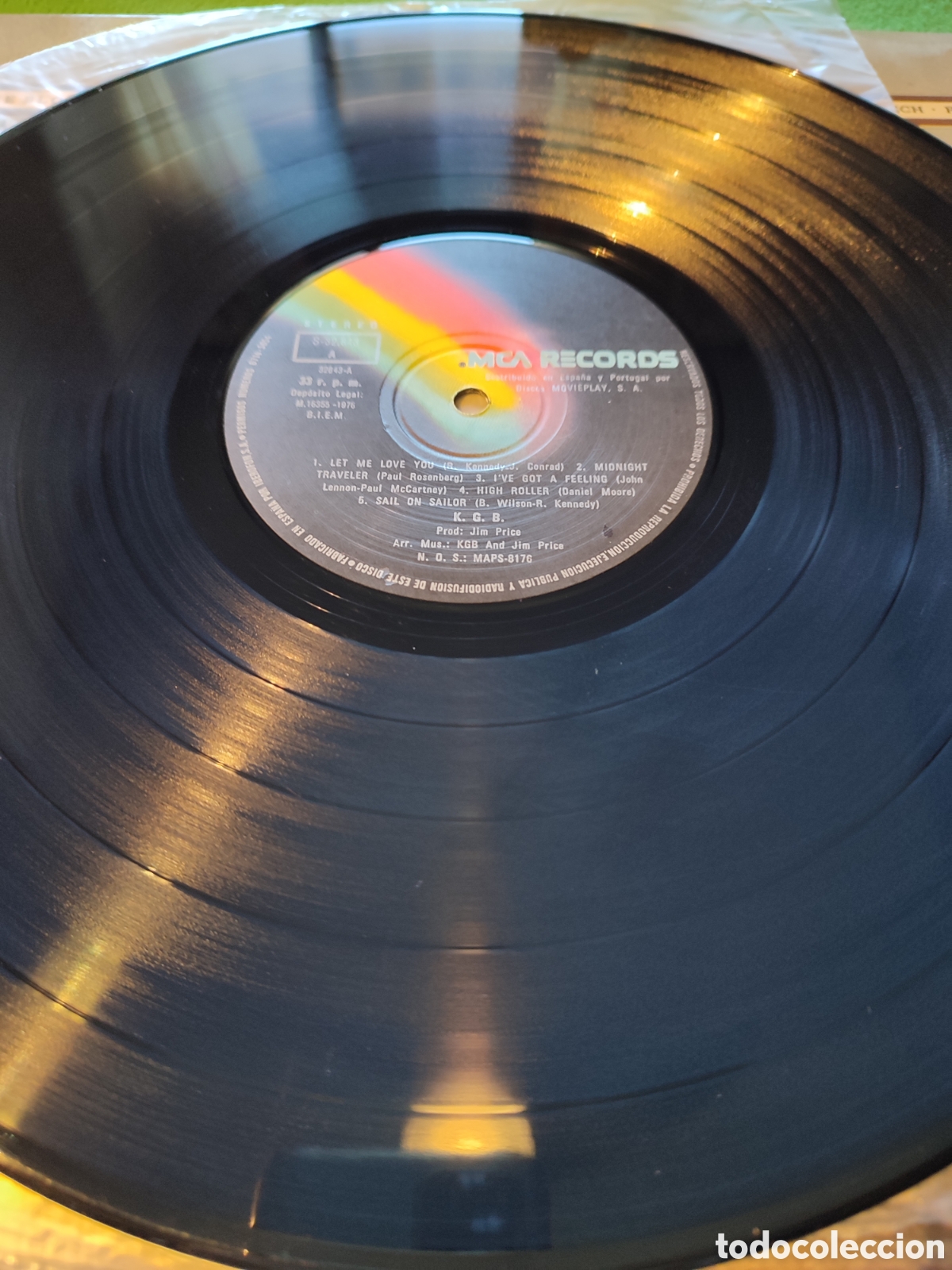 Discos de vinilo: K.G.B - Same ( M.Bloomfield , C.Appice etc) - Foto 3