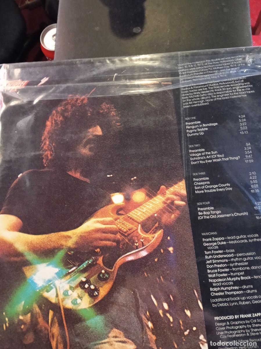 Discos de vinilo: ZAPPA / MOTHERS- ROXY & ELSEWHERE. LP DOBLE - Foto 2