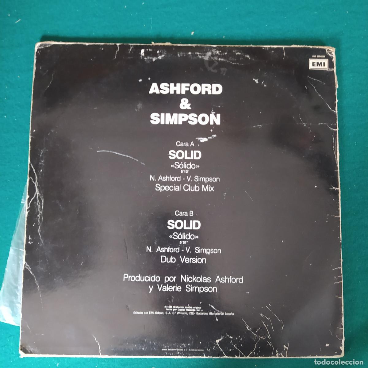 Discos de vinilo: Ashford & Simpson &ndash; Solid - Foto 2