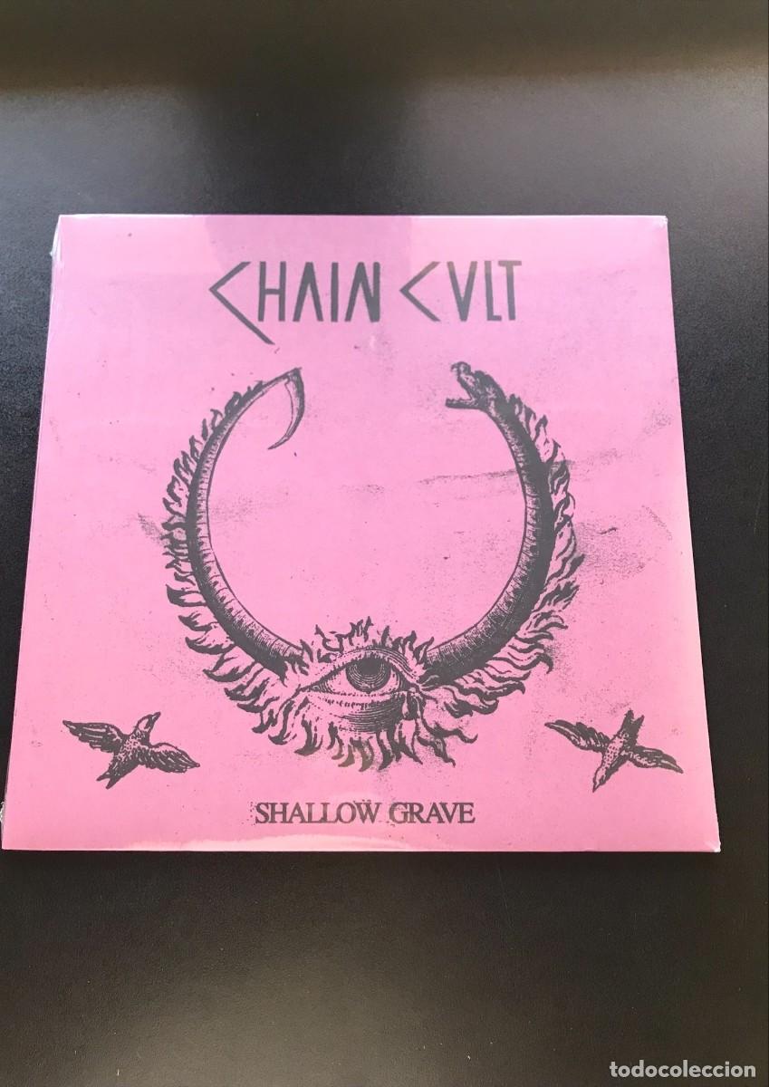 Discos de vinilo: Chain Cult Shallow Grave LP vinilo post punk goth - Foto 1