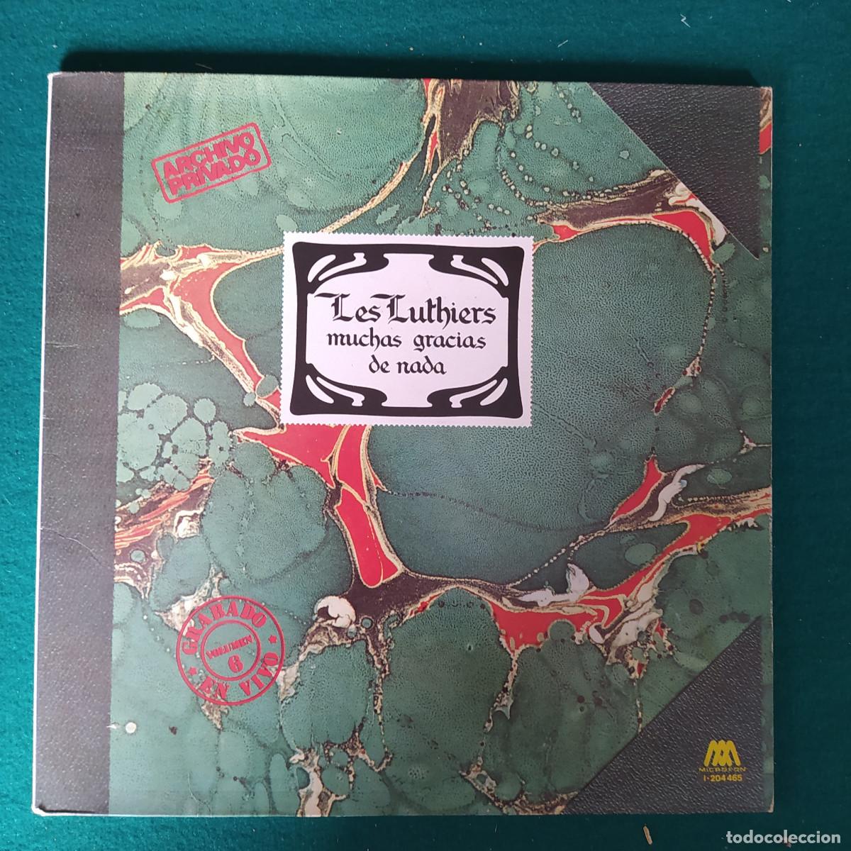 Discos de vinilo: Les Luthiers &ndash; Muchas Gracias De Nada 6 - Foto 1