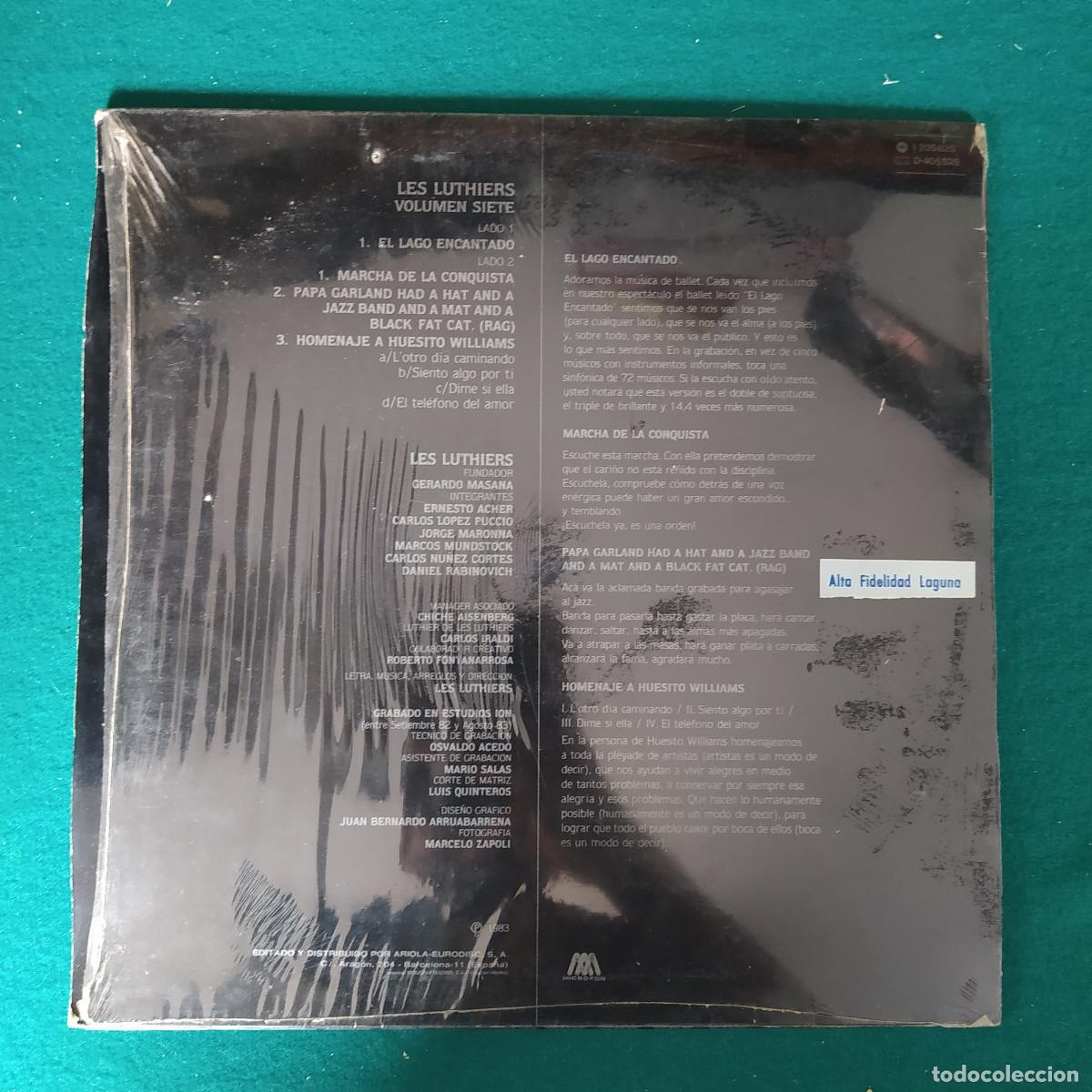 Discos de vinilo: Les Luthiers &ndash; Volumen Siete - Foto 2
