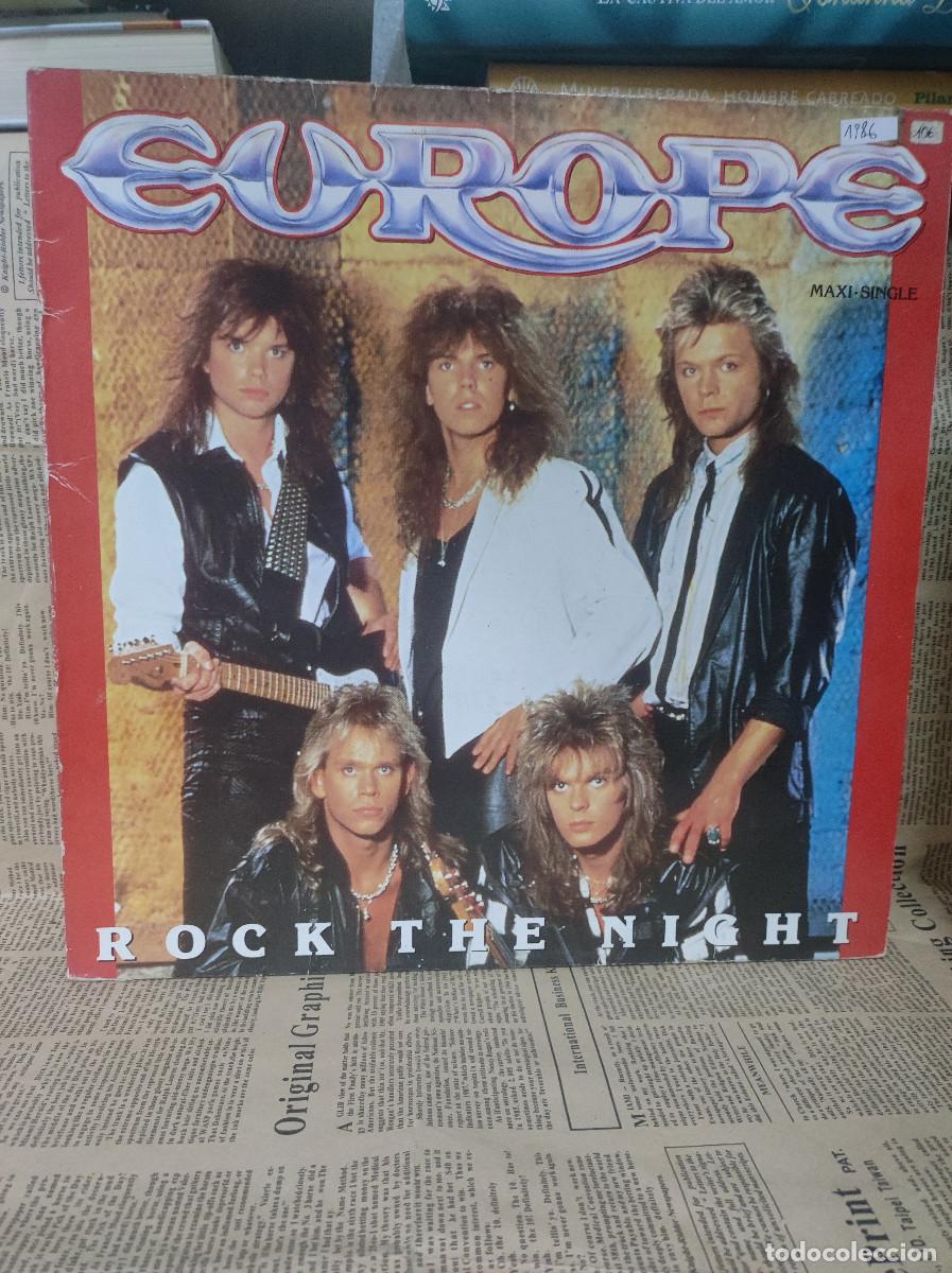 Discos de vinilo: EUROPE ROCK THE NIGHT - Foto 1