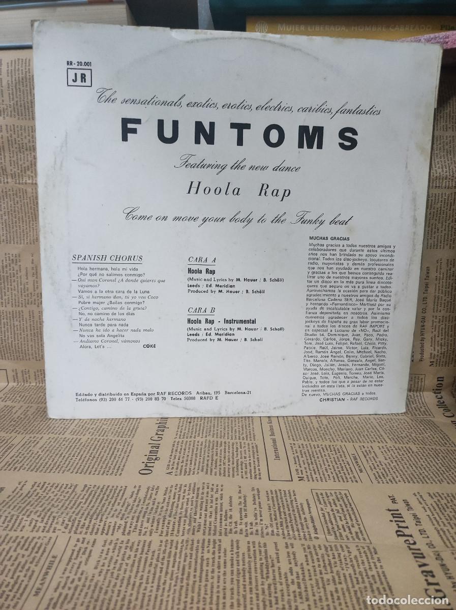 Discos de vinilo: Funtoms &ndash; Hoola Rap - Foto 2