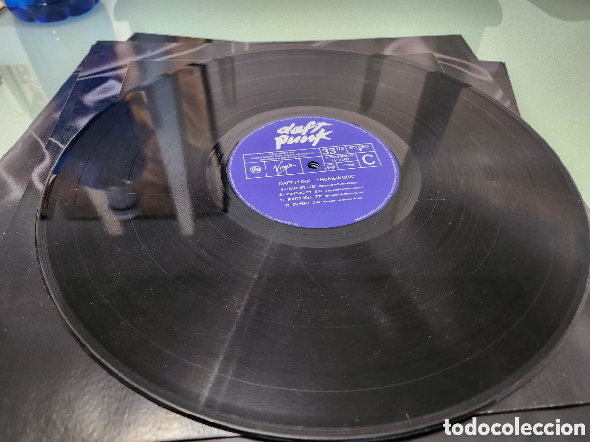 Discos de vinilo: Disco de vinilo Daft Punk homework virgin 1996 - Foto 8