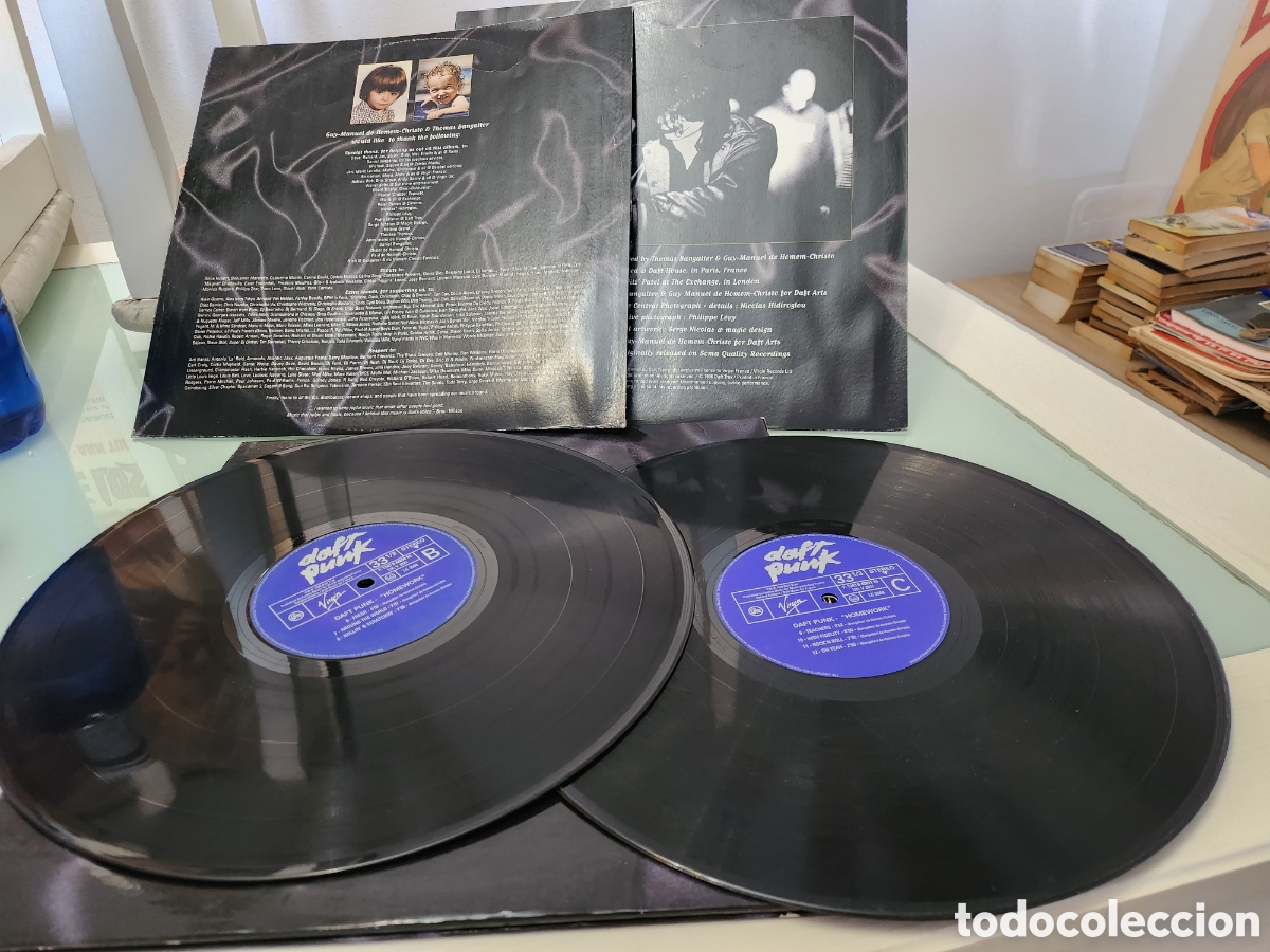 Discos de vinilo: Disco de vinilo Daft Punk homework virgin 1996 - Foto 10