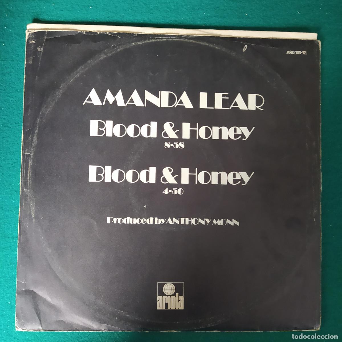 Discos de vinilo: Amanda Lear &ndash; Blood & Honey - Foto 2