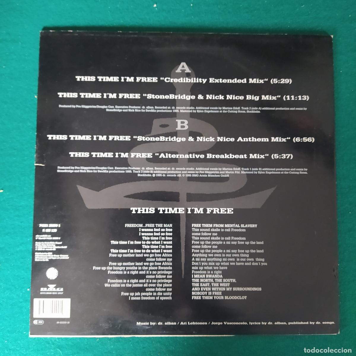 Discos de vinilo: Dr. Alban &ndash; This Time Im Free - Foto 2