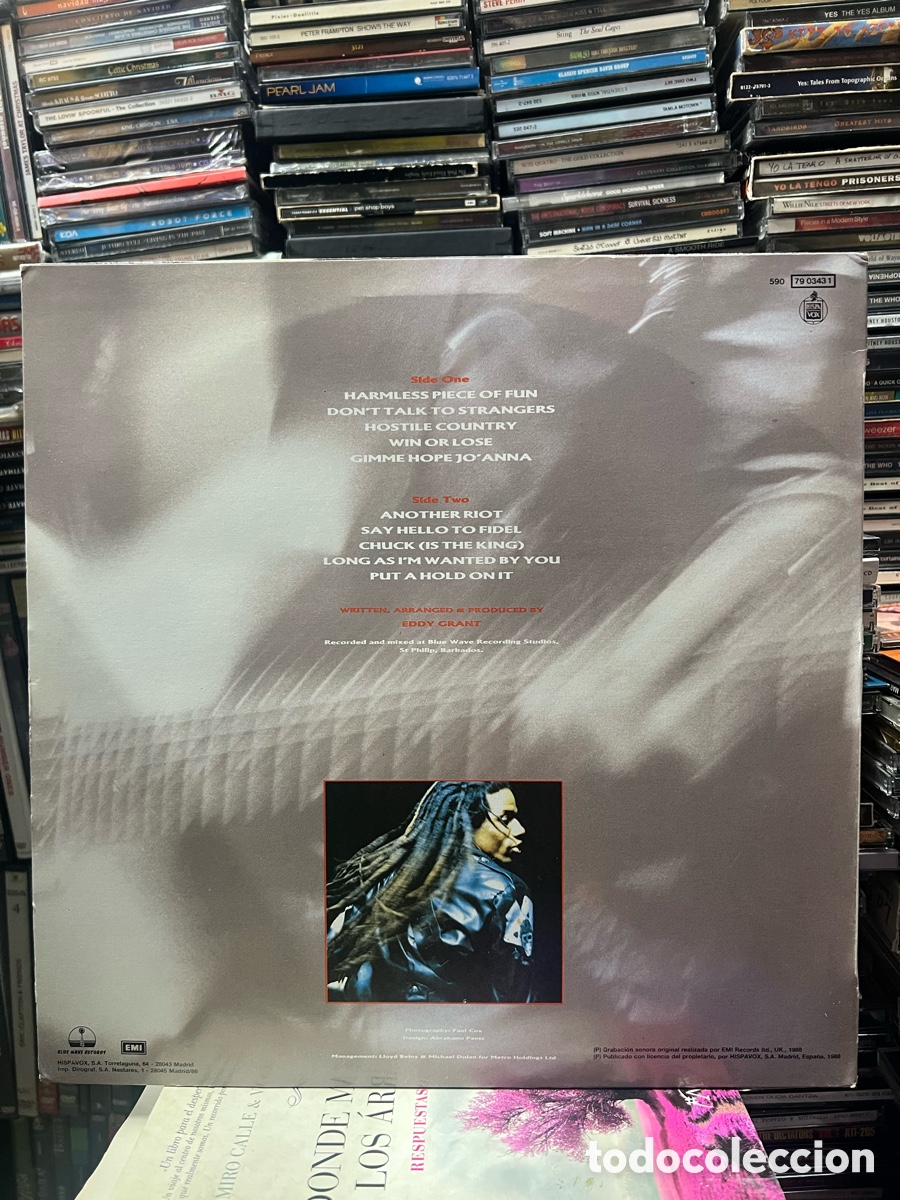 Discos de vinilo: Eddy Grant File under rock - Foto 2