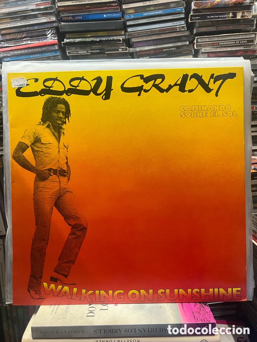 Discos de vinilo: Eddy Grant Walking on sunshine Caminando sobre el sol - Foto 1