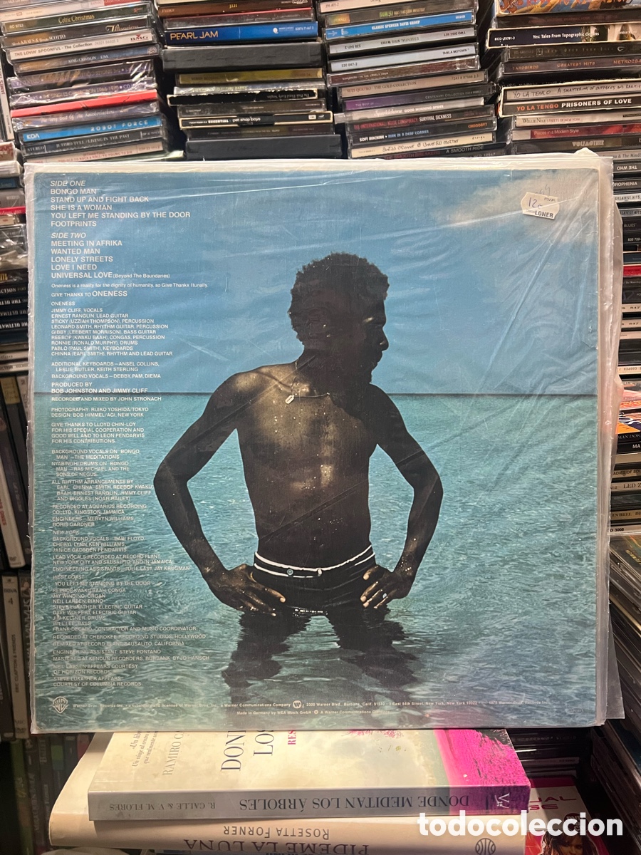 Discos de vinilo: Jimmy Cliff Give thankx - Foto 2