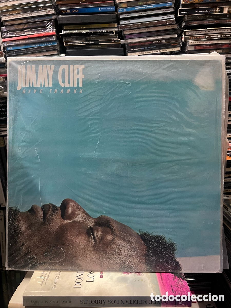 Discos de vinilo: Jimmy Cliff Give thankx - Foto 1